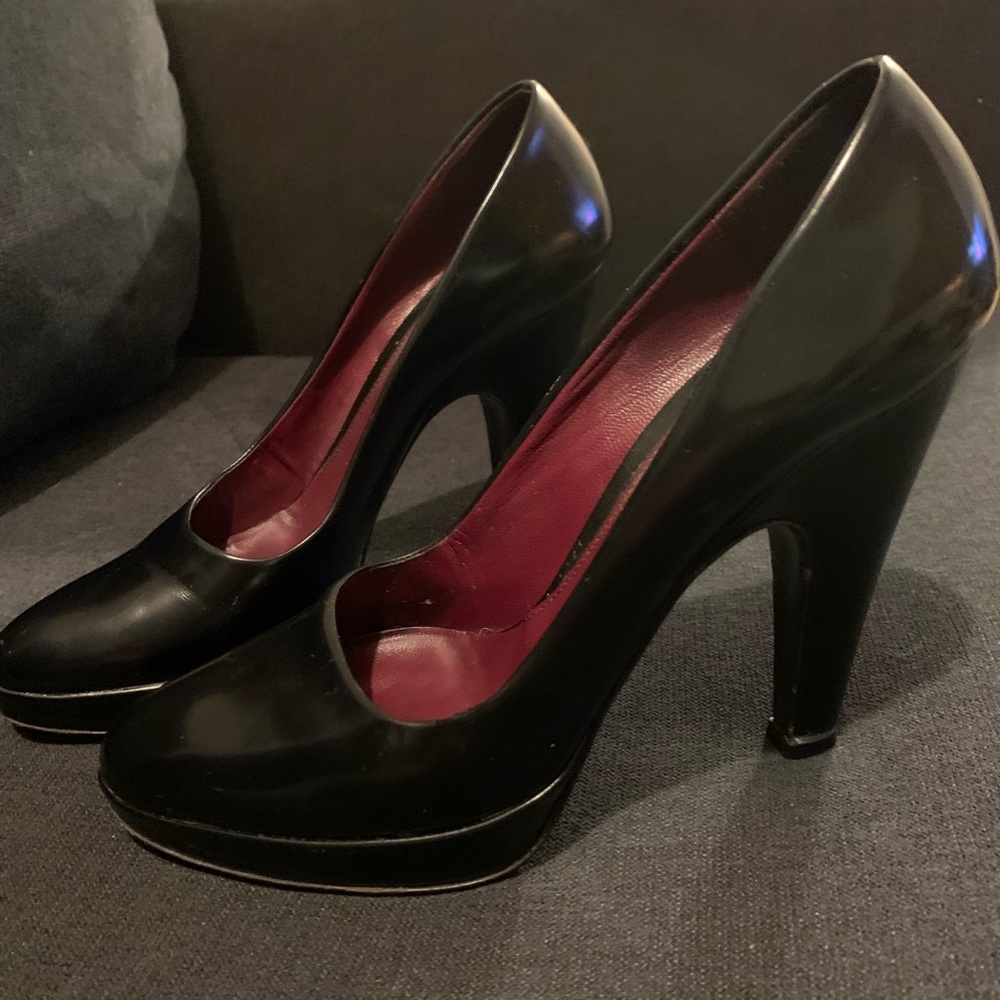 Vintage Prada Vero Cuoio black heels - size 37